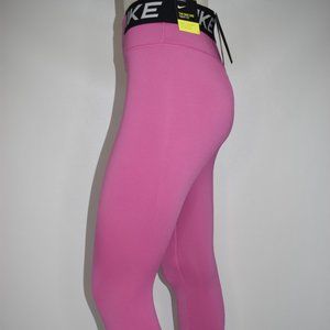 Nike Women's New Dri-fit Tight Fit Pink Leggings